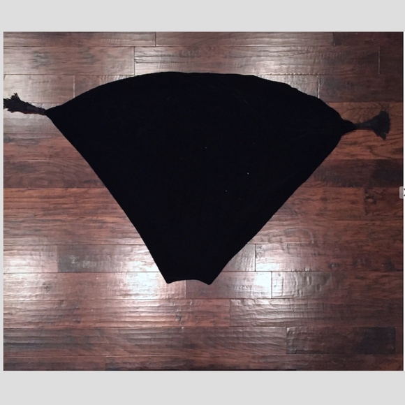 1920s Black Velvet Wrap-Stunning! - Picture 2 of 7